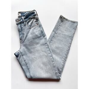 Pacsun Light Wash Curve Straight Denim Straight Leg Jeans Size 22